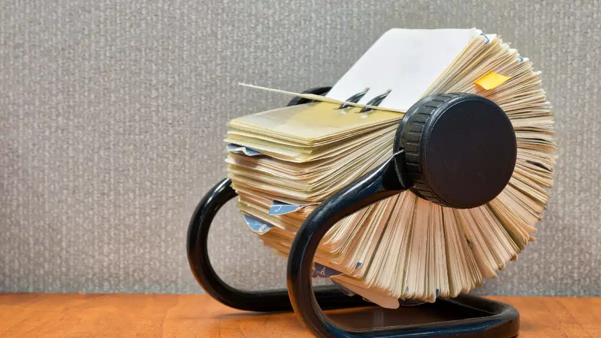 Rolodex File