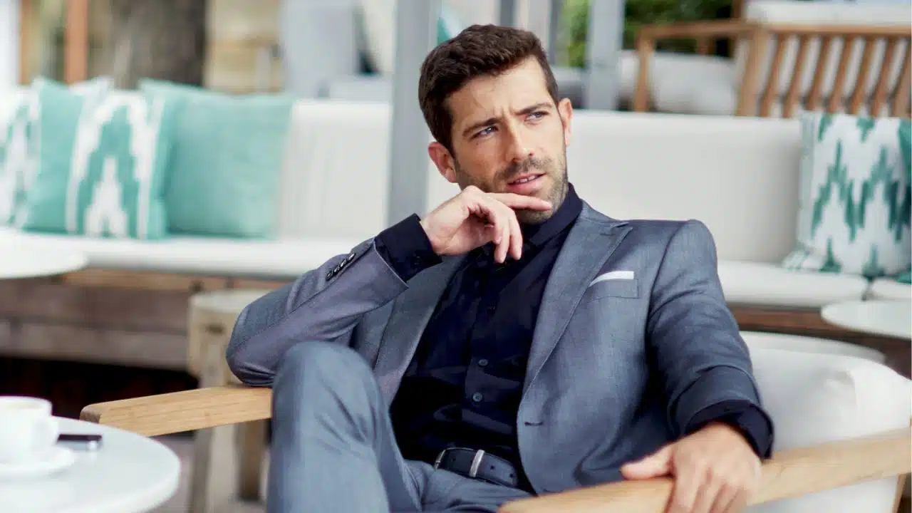man in a suit