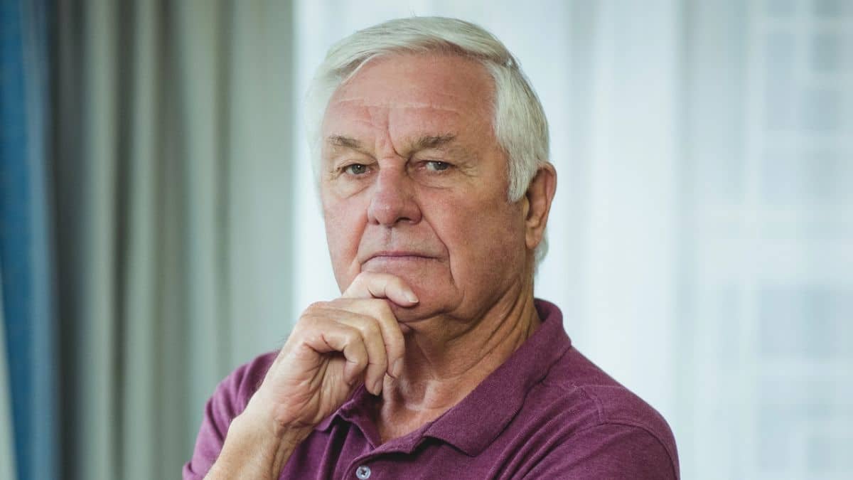15 Smart Ways Retirees Cut Costs Quietly senior man thinking alone
