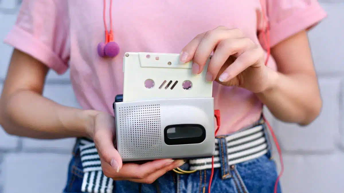 cassette player